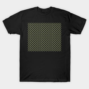 Lemon Yellow Polka Dot Pattern T-Shirt